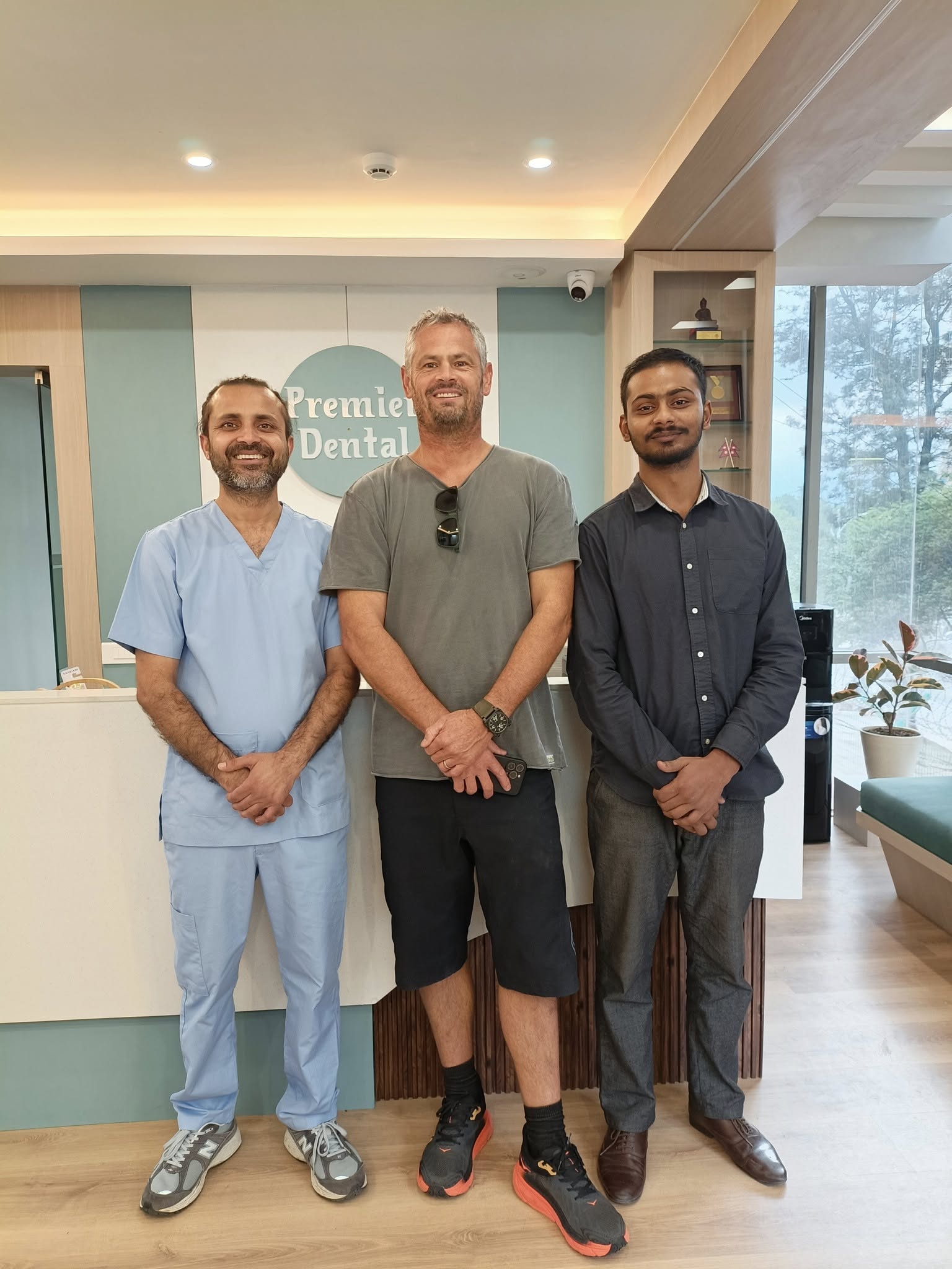 International patient from Switzerland after dental restoration